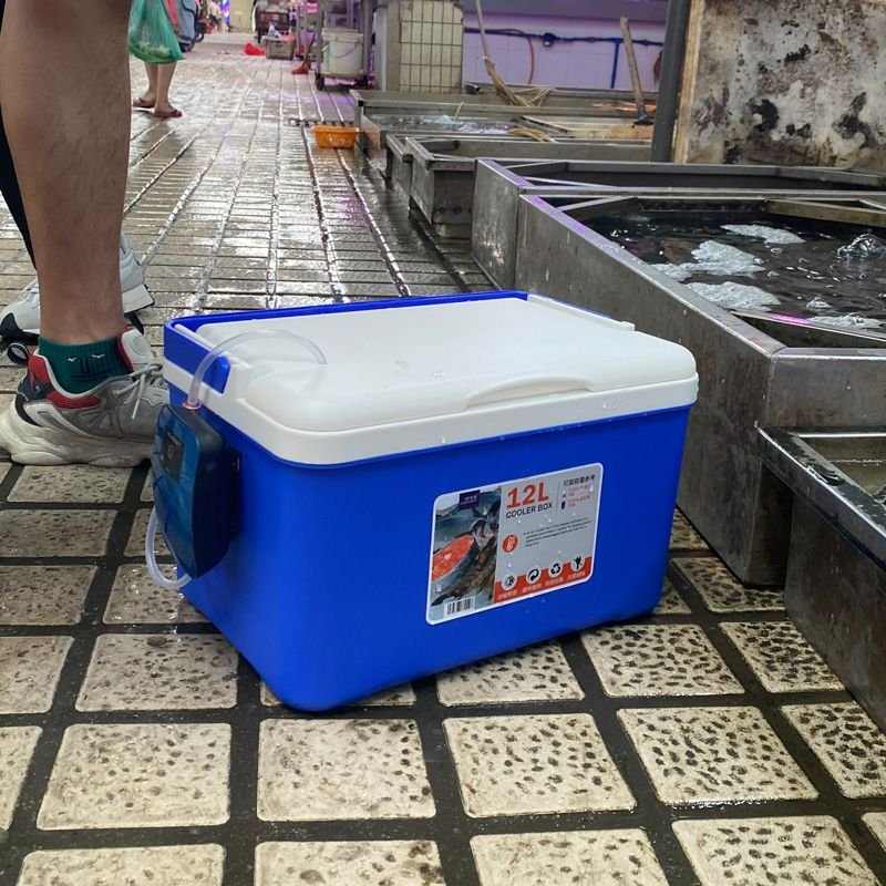 2021 new icebox, small-temperature aerobics pump, and an oxygen-pump in a fishing tank